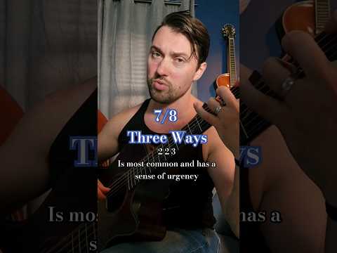 How to count and play odd time signatures in 7/8