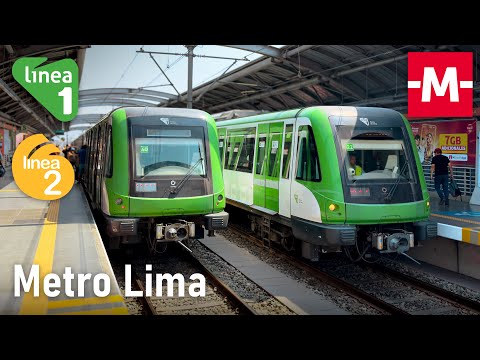 [4K] 🇵🇪 Lima Metro | All the Lines