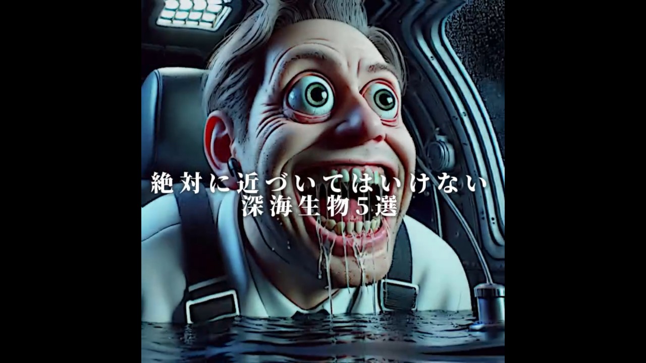 【危険】絶対に近づいてはいけない深海生物5選 #都市伝説 #オカルト #雑学