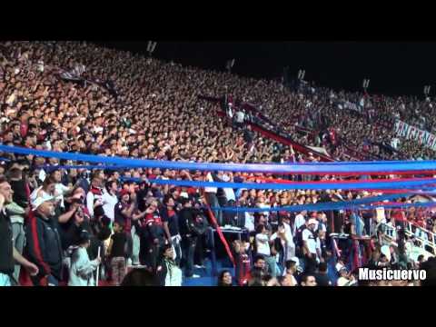 "San Lorenzo 3 Botafogo 0 Esta banda que esta descontrolada no te deja de alentar.." Barra: La Gloriosa Butteler • Club: San Lorenzo