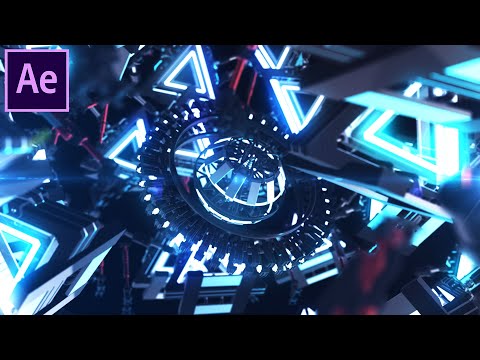 Easy After Effects Tutorial Particles Logo Text Animation Download Free Template