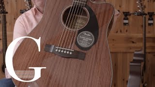 Video thumbnail for Fender CD-60SCE All Mahogany Acoustic Guitar - The G Chord (MMTV) by Musicmaker