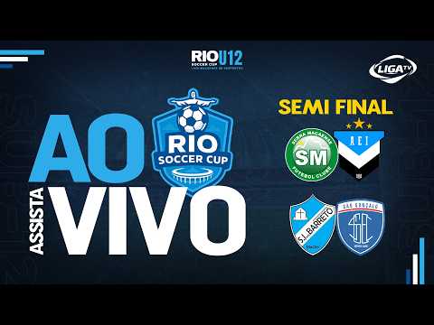 AO VIVO COM IMAGENS | RIO SOCCER CUP SUB12 | 2026 - SEMI FINAL