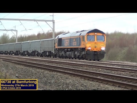 66730 at Bamfulrong - 27th March 2019