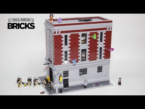 Vidéo LEGO Ghostbusters 75827 : Le QG des Ghostbusters