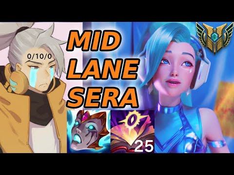 KDA Seraphine Mid BEATS DOWN Yasuo!!! - STOP BUILDING SUPPORT ITEMS!!! - League of Legends