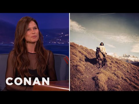 Rhona Mitra's South American Adventure | CONAN on TBS