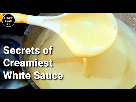 NO CHEESE, CREAMIEST WHITE SAUCE HACKS REVEALED | Best White Sauce Recipe | Bechamel Sauce Recipe