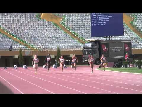 100m, Women Heat 1, European Team Championships Izmir