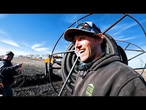 First Day Laying Pipe!