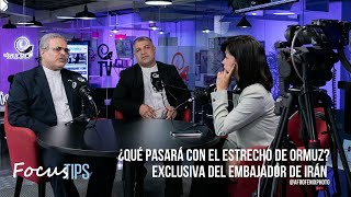 ¿Qué pasará con el estrecho de Ormuz? Exclusiva del embajador de Irán en Venezuela, Ali Chegini