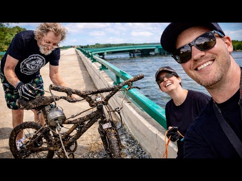 We Stumbled Upon A honey Hole Magnet Fishing!!
