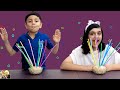 6 TYPES OF CHALLENGES | Funny Blindfold Challenge | Indoor games for kids | Aayu and Pihu Show 6 TYPES OF CHALLENGES | Funny Blindfold Challenge | Indoor games for kids | Aayu and Pihu Show