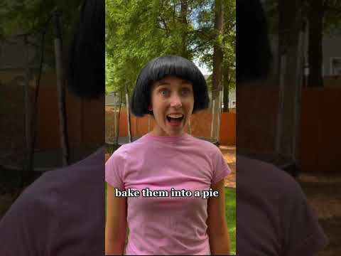 Dora bakes them into a pie