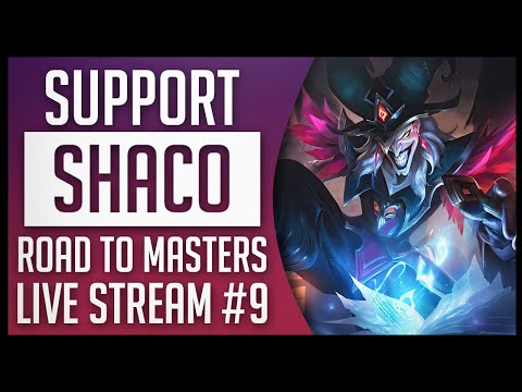 SHACO SUPPORT S11 ROAD TO MASTERS!! - LEAGUE OF LEGENDS