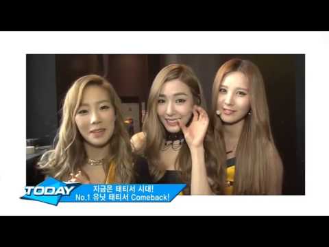 141002 Girls' Generation - TTS - Holler @ M! Countdown Begins