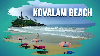 Playa de Kovalam en Thiruvananthapuram
