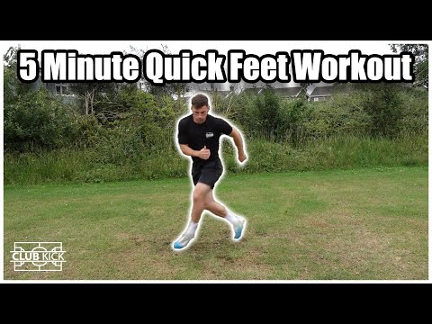 Get Faster Feet In 5 Minutes | 5 Minute Quick Feet Workout For Footballers