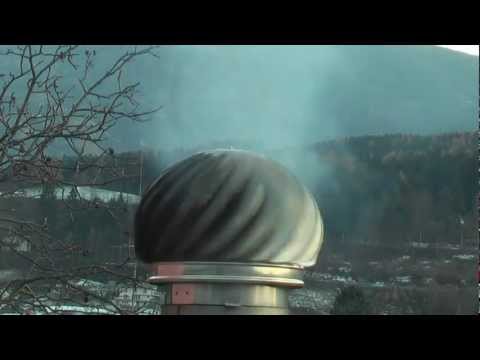 Rotovent™ - Darstellung des Rauchabzugs