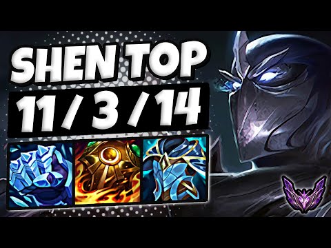 Shen TOP vs Gangplank [ OTP ] Lol Korea Master Patch 13.6 ✅