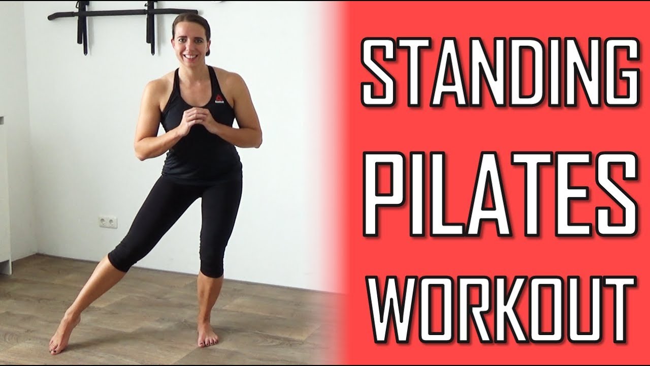 20 Minute Standing Pilates Workout for Toning Muscles – At home with No Equipment