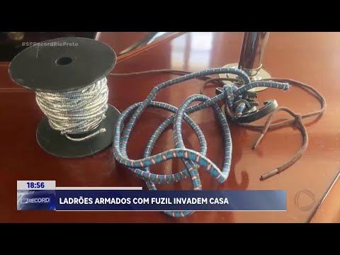 Ladrões armados assaltam e ameaçam casal em Monte Aprazível