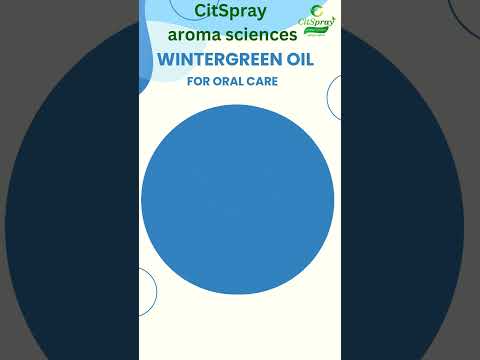 Wintergreen Oil For Oral Care