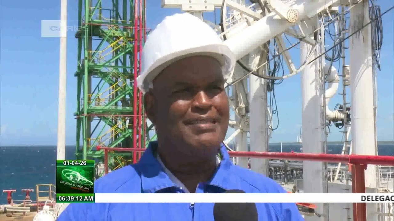 Bildquelle: Descarga en base de super- tanqueros de Matanzas del buque Anatoli Kal&oacute;dkin von Canal Caribe