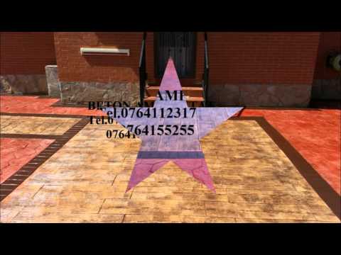 Beton Amprentat Apele Vii,Dolj Tel.0764112317-0764155255