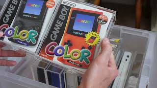 GameBoy addict shows off his hoard
