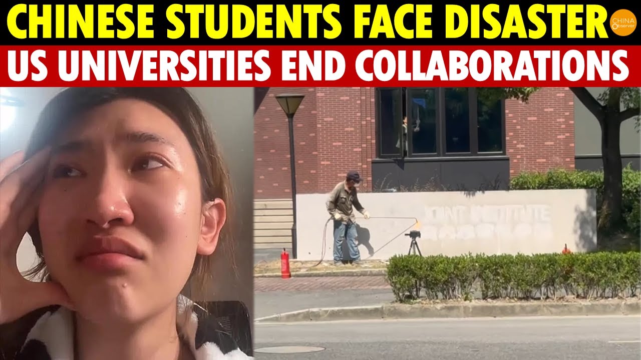 Chinese Students Face Disaster: New Semester, Majors Gone, U.S. Schools Stop Partnerships with China