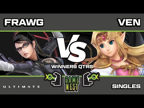 Game Nest Smash It Up: Frawg (Bayonetta) vs Sugoi | Ven (Zelda) - Winners Qtrs