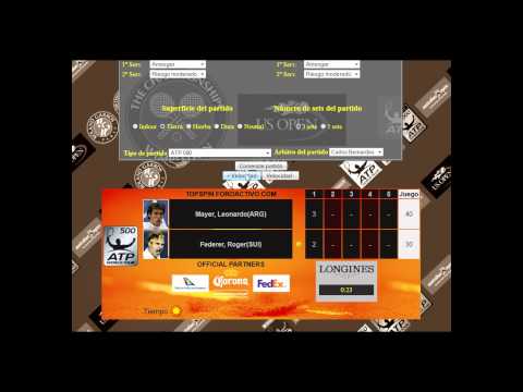 Roger Federer vs Leonardo Mayer