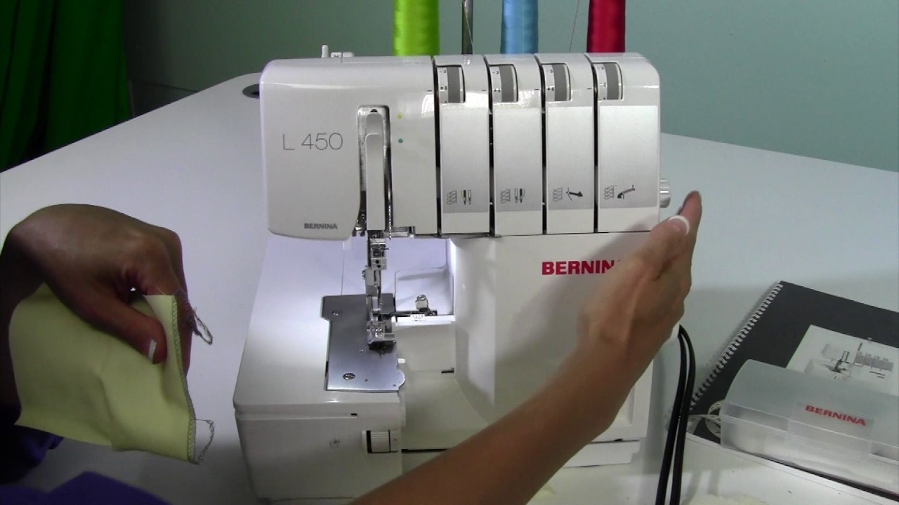 Bernina L450 19 3-Thread Narrow Overlock Edge