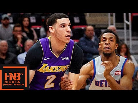 Los Angeles Lakers vs Detroit Pistons Full Game Highlights / March 26 / 2017-18 NBA Season