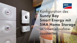 Tech Tip: Konfiguration des Sunny Boy Smart Energy mit SMA Home Storag