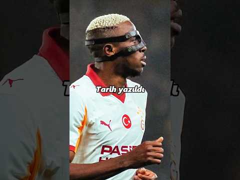 Galatasaray’da Osimhen ve Sara tarih yazdı #shorts #futbol #galatasaray