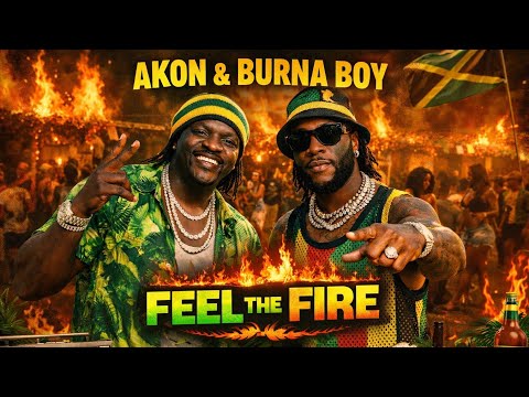 Akon ft. Burna Boy – Feel the Fire (Official Music Video) | Afro-Reggae 2025