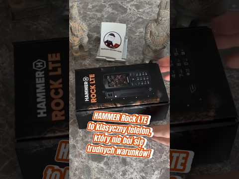 HAMMER Rock LTE to klasyczny telefon, który nie boi się trudnych warunków!