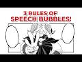Manga Speech Bubbles Basic Manga Tutorial
