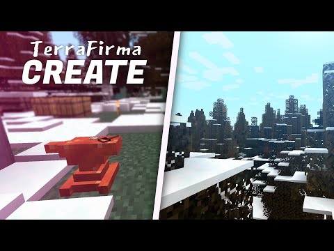 TerraFirmaCreate: Snowy expeditions and a new anvil - Episode 6