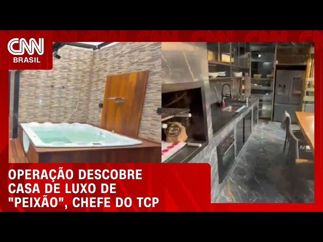 Operação no Complexo de Israel descobre casa de luxo de "Peixão" | CNN NOVO DIA