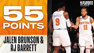 Jalen Brunson - RJ Barrett - New York Knicks