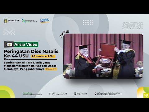 Dies Natalis Universitas USU ke 44 dan Seminar Sehari Tarif Listrik yang Mensejahterakan Rakyat