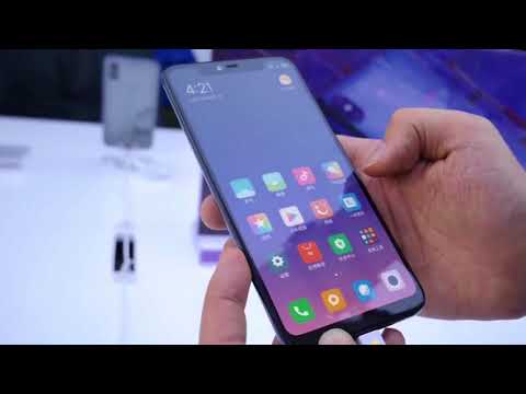 Xiaomi mi8 with underscreen fingerprint scanner