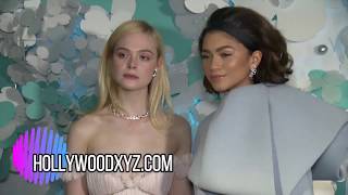 Tiffany &amp; Co Red Carpet 2018 Zendya, Kylie Jenner, Michelle Williams &amp; Elle Fanning Interview