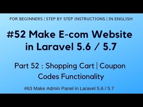 7 Make Admin Panel in Laravel 5 6 | Display Error Message on Login Failure | Logout Process