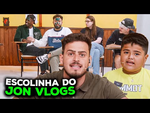 ESCOLINHA DO JON VLOGS - feat Felca, Pequeno Genio (Luan Gama), FontinneleRJ, JhowRJ, Marcove