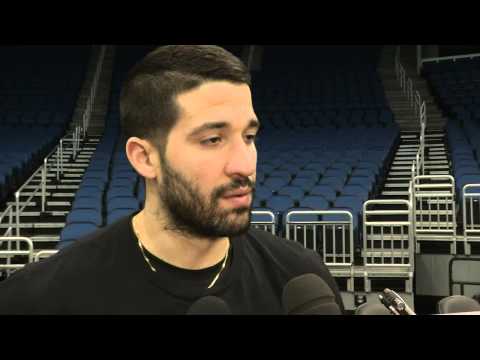 Raptors Shootaround: Greivis Vasquez - April 10, 2015