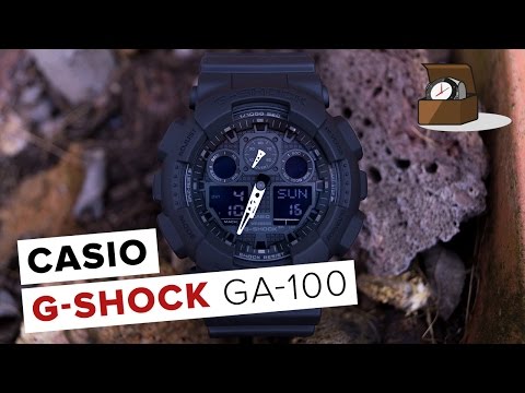 CASIO G-SHOCK // GA-100-1A1ER // Großer Testbericht // Deutsch // FullHD